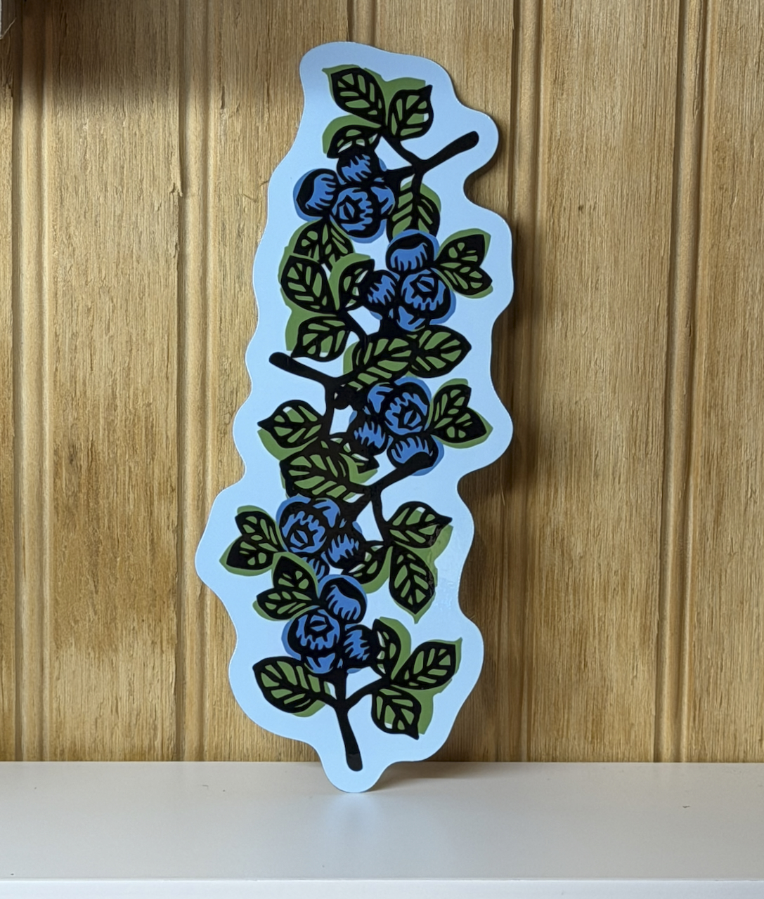 Bluberry Bookmark