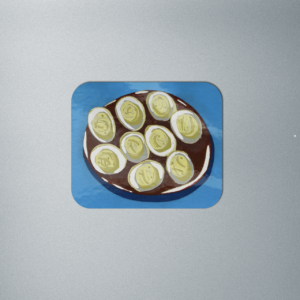 Deviled Eggs Magnet & Sticker