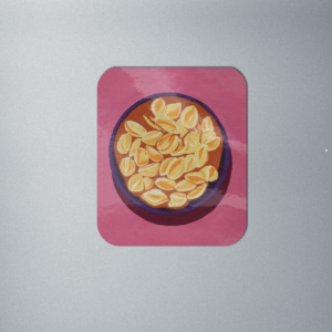 Mac n Cheese Magnet & Sticker