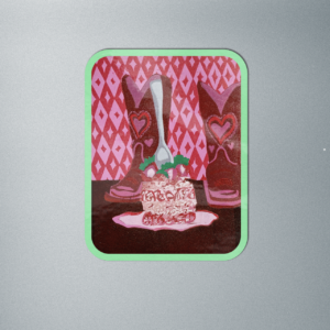 Strawberry Shortcake & Boots Magnet & Sticker